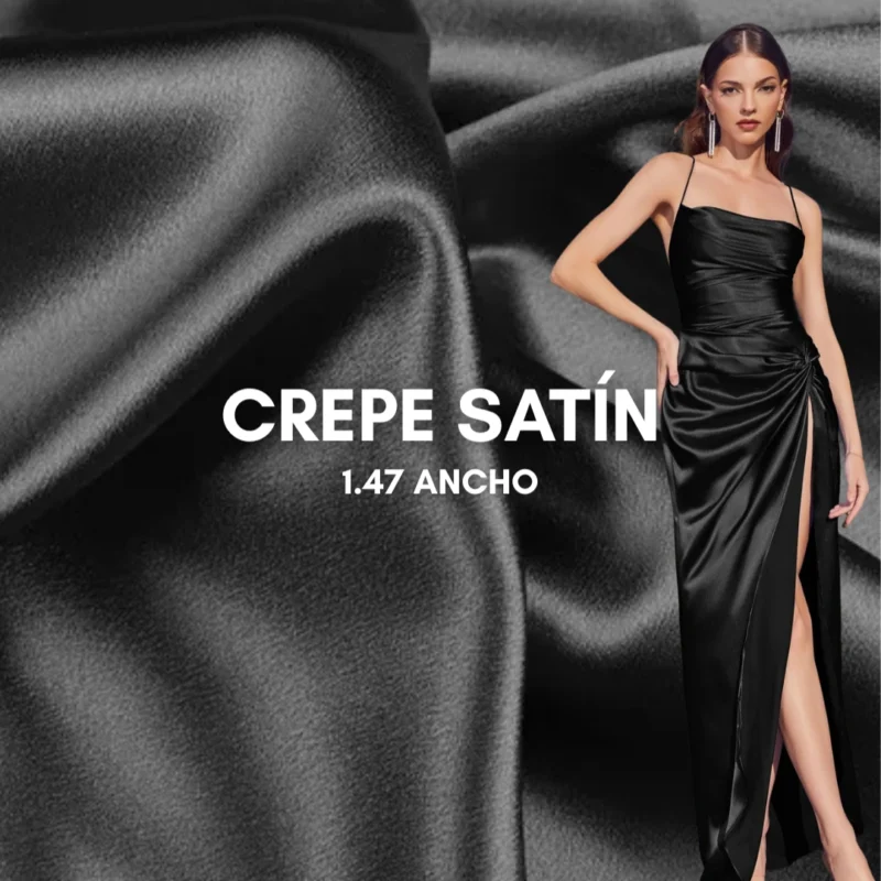 crepe satin 147cms
