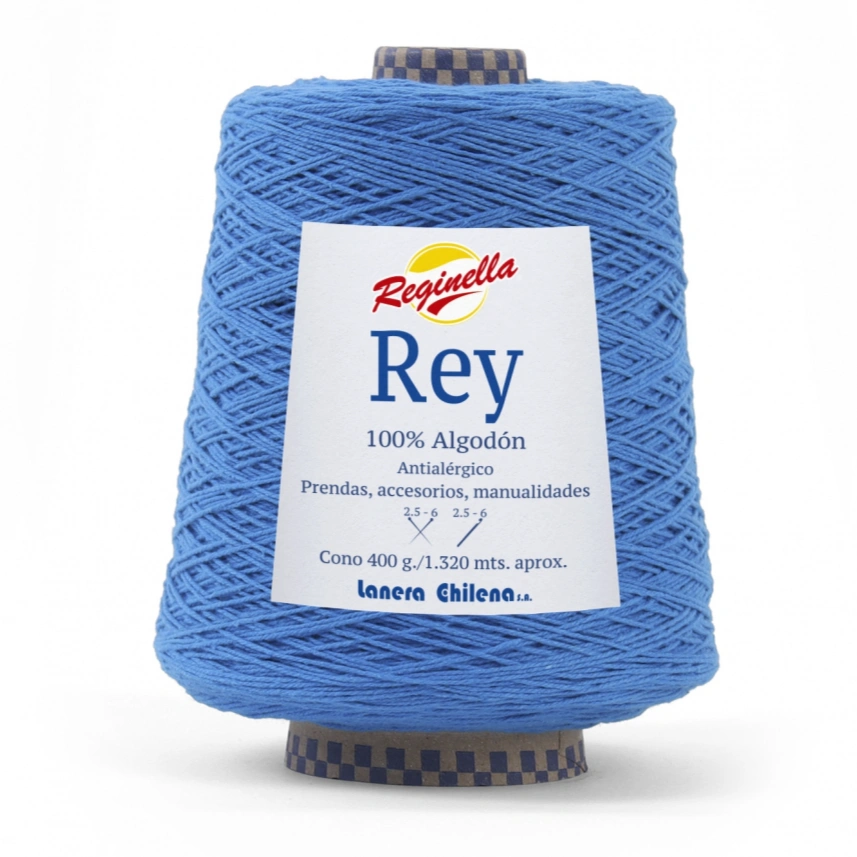 algodon rey enconado 017 azul rey 400 grs algodon rey enconado 017 azul rey 400 grs