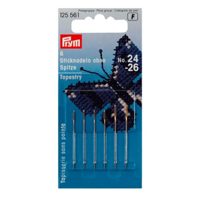 Home agujas de bordar prym 24 26 sin punta (6un)