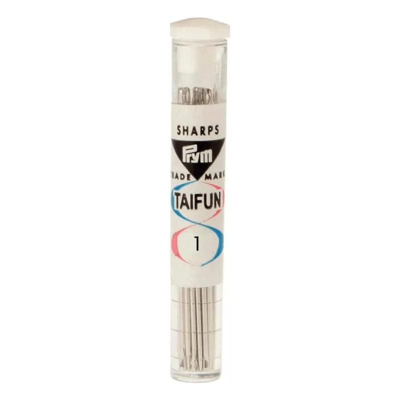 Home agujas de coser largas prym taifun 1 acero (25un)